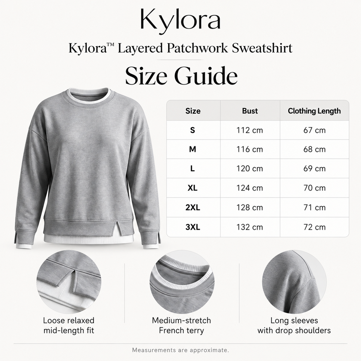 Aavello™ Kerroksellinen tilkkutyylinen collegepaita