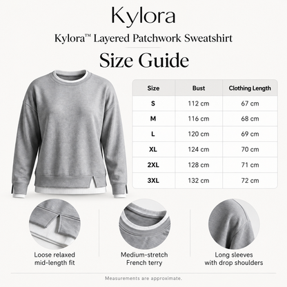 Aavello™ Kerroksellinen tilkkutyylinen collegepaita