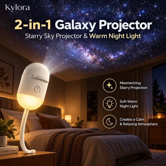 2-in-1-yövalo ja projektori